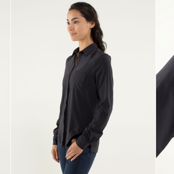 Lululemon urbanite shirt in black - Picture 8 of 8